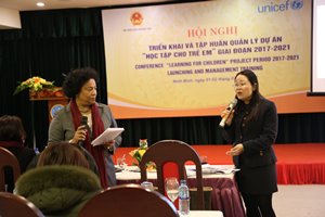 Ban quản lý các dự án Bộ Giáo dục và Đào tạo: Triển khai hiệu quả dự án “Học tập cho trẻ em”